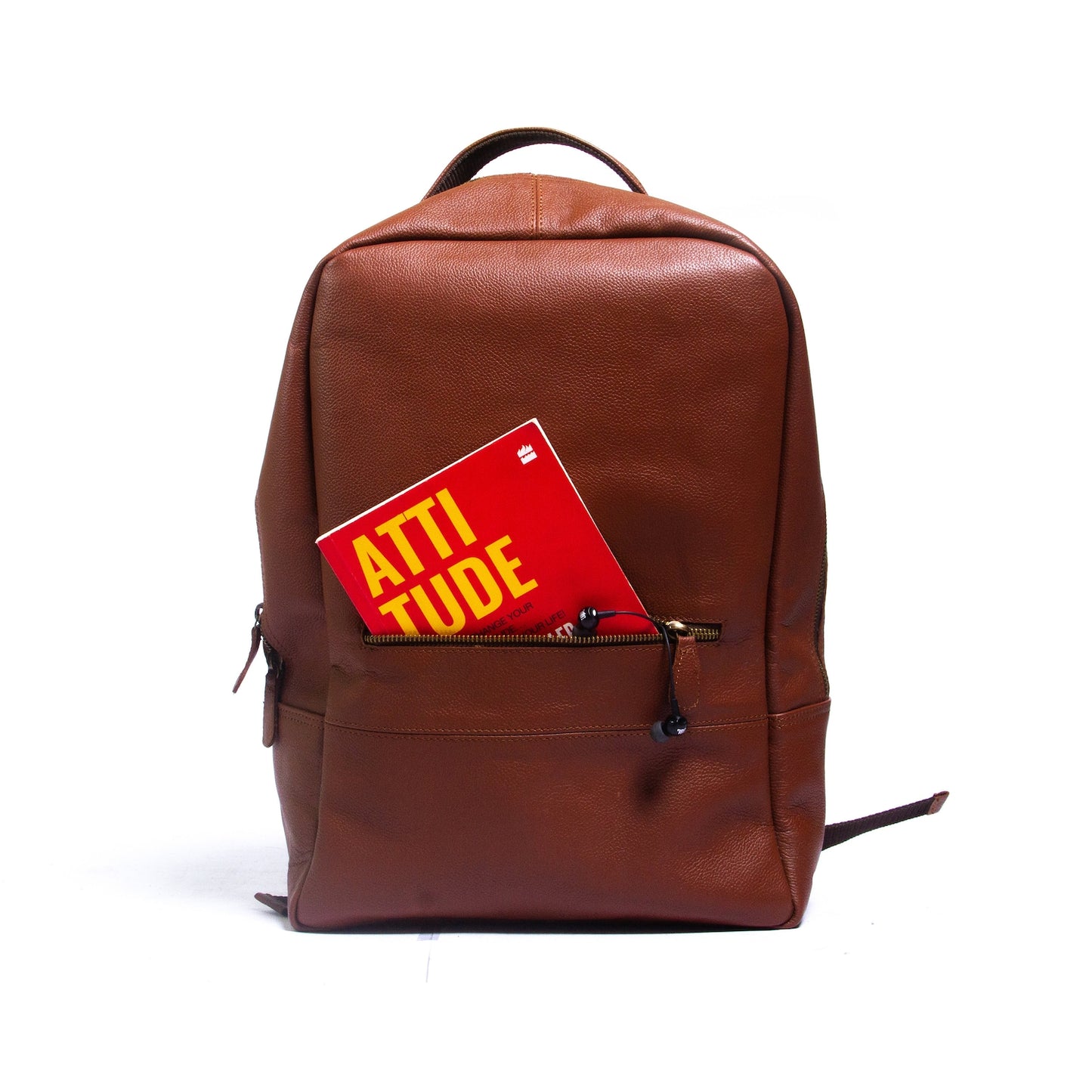 designer brown leather backpacks