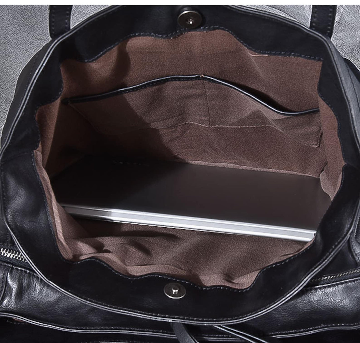 Leather Tote Work and Travel Bag