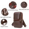 Men Shoulder Genuine Leather Bag Small Cross body