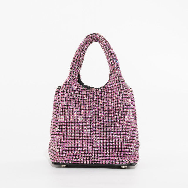 Mini Bucket Bag with Chain Strap