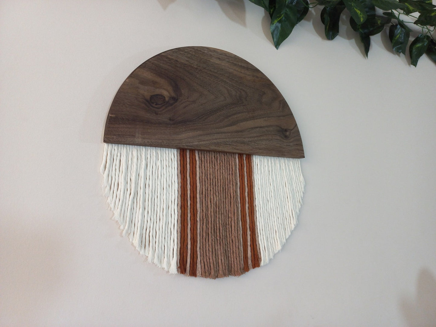 Cotton Macrame Wall Hanging Earth Color