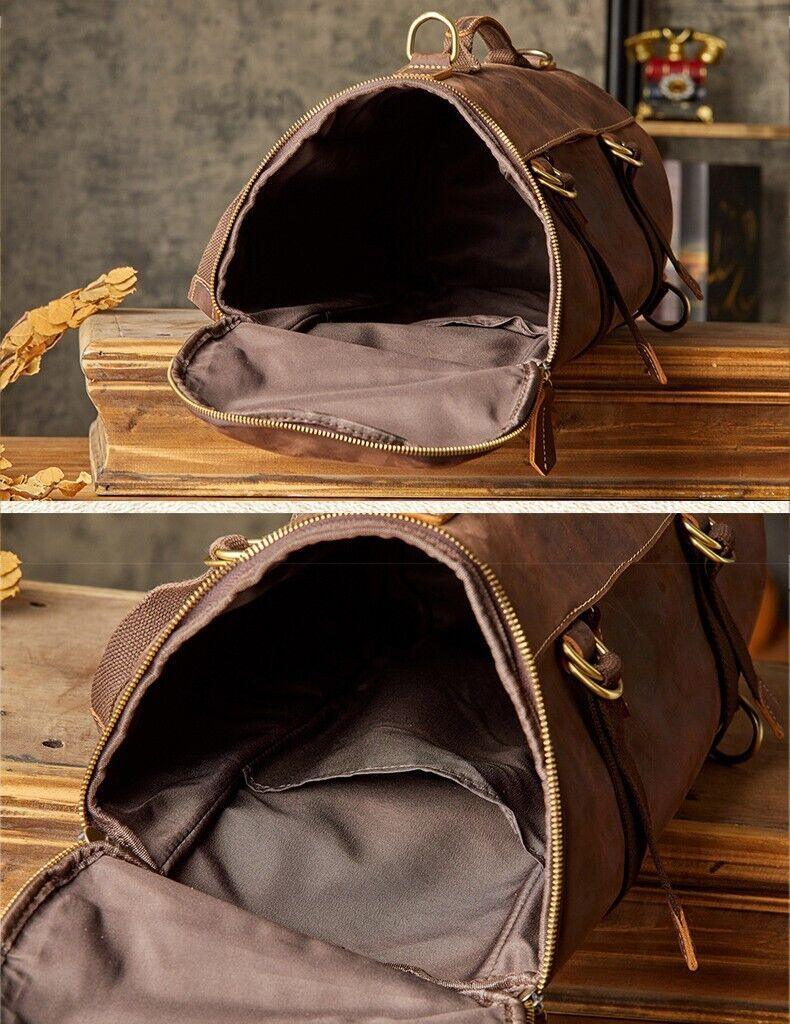 Versatile Cowhide Leather Travel Bag