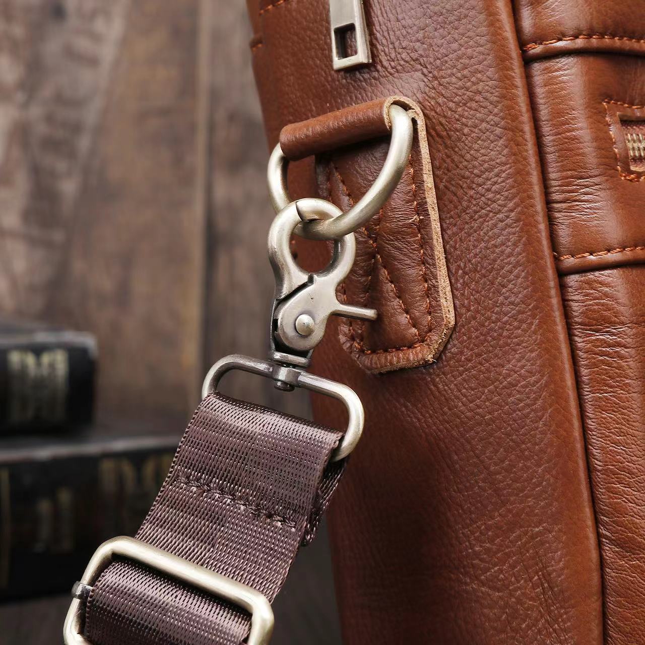 Laptop Briefcase and Leather Business Bag for Work