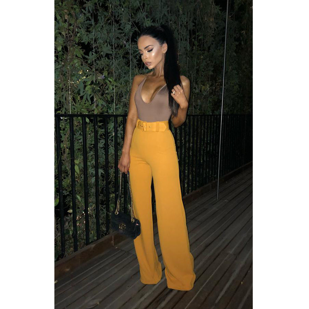 Women Straight Leg Causal Pants