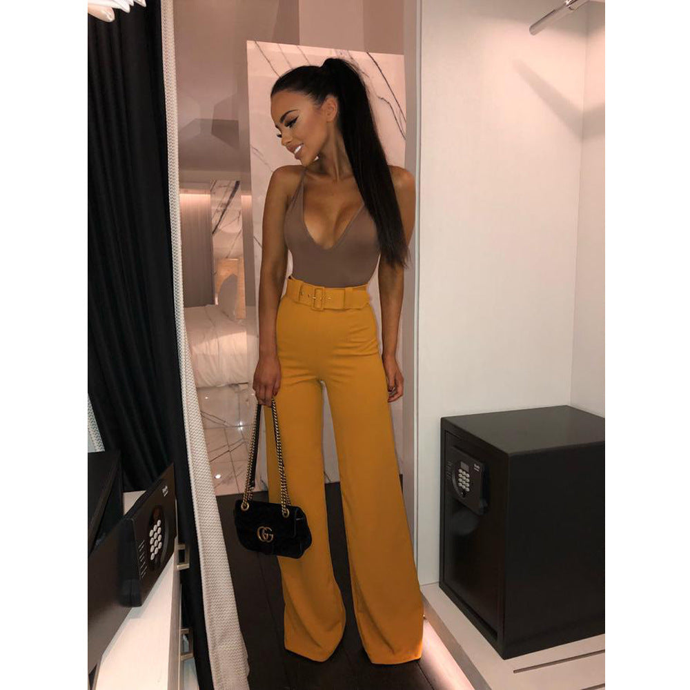 Women Straight Leg Causal Pants