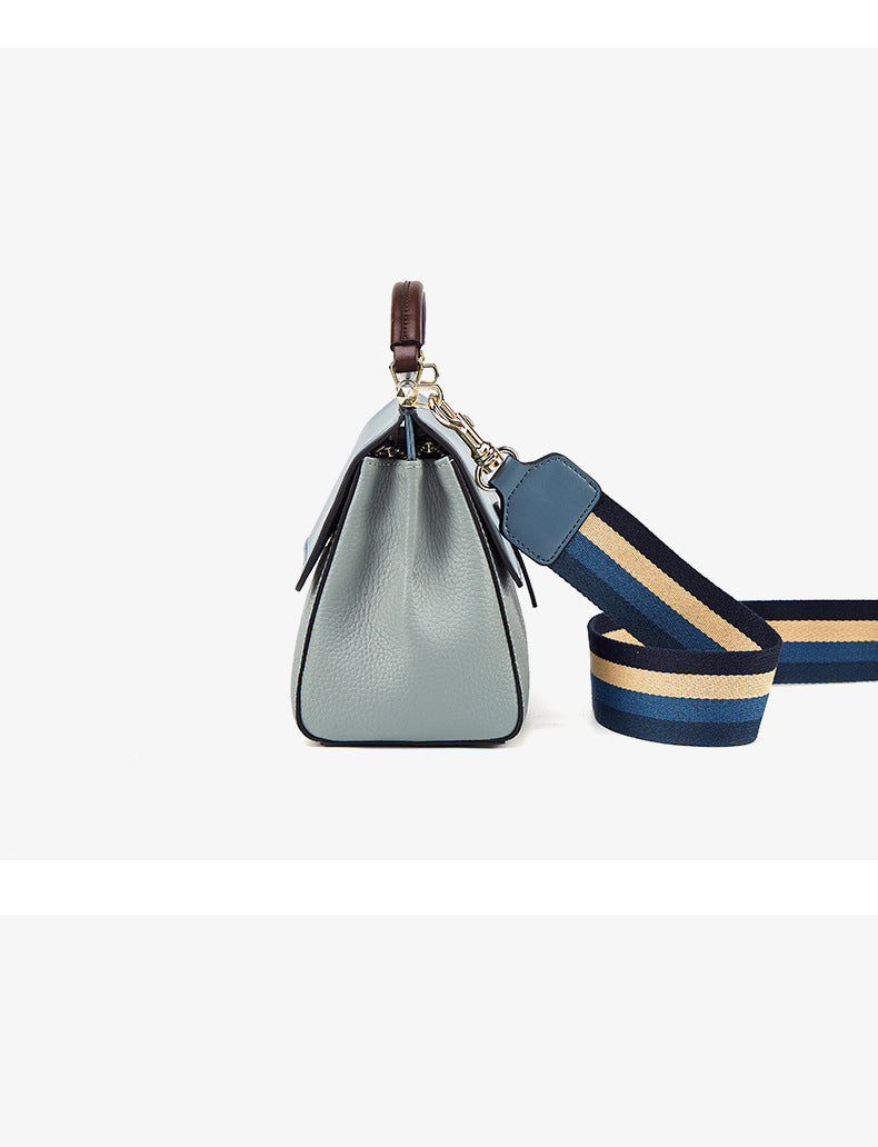 Shoulder bag women leather crossbody handbag