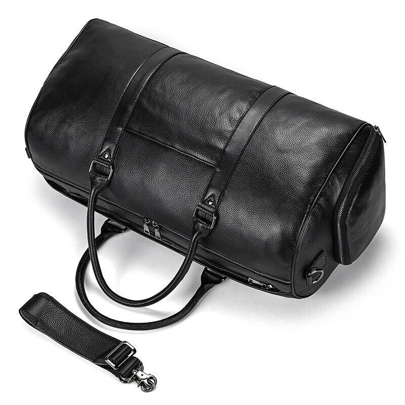 Full Grain Genuine Leather Travel Bag