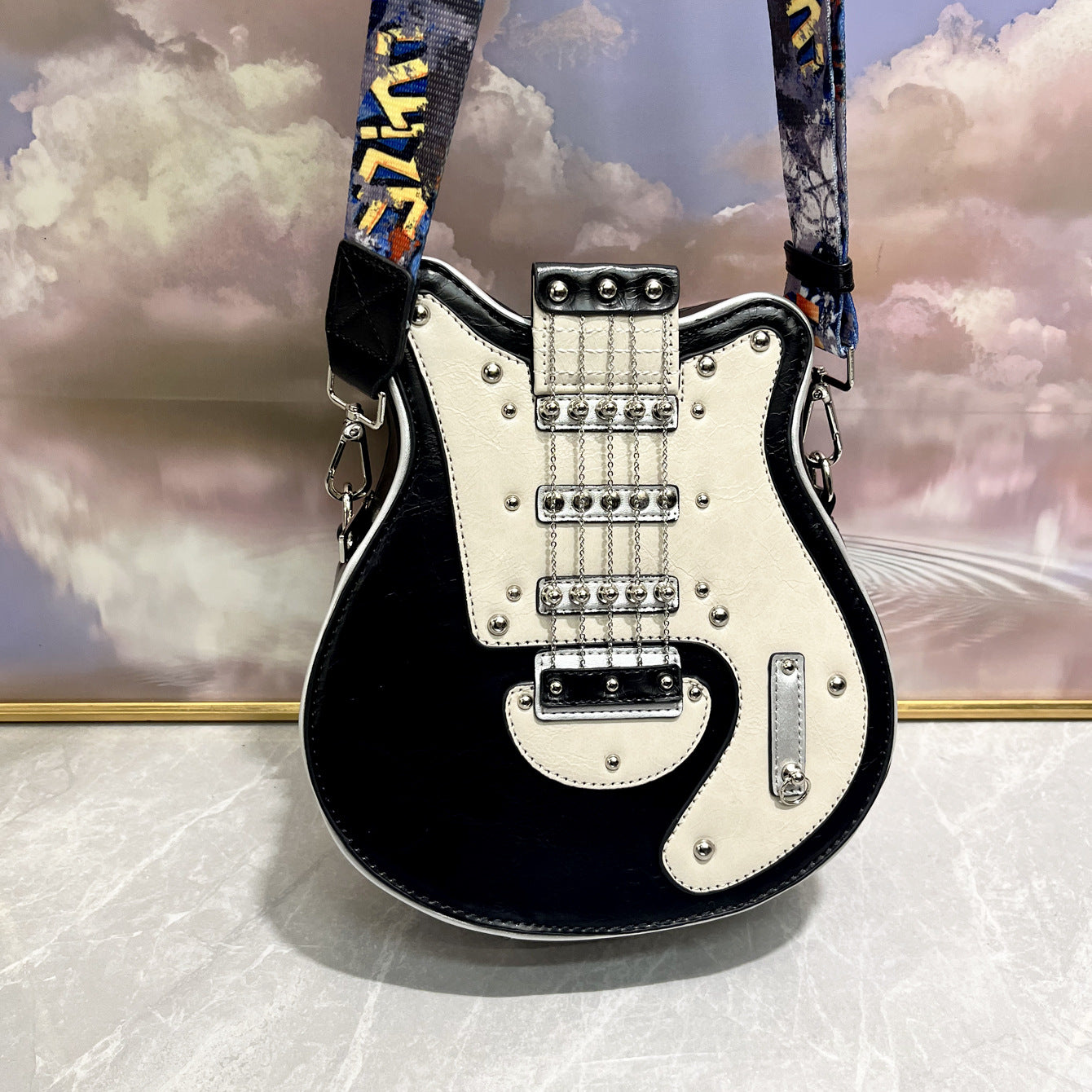 guitar shape women's bags