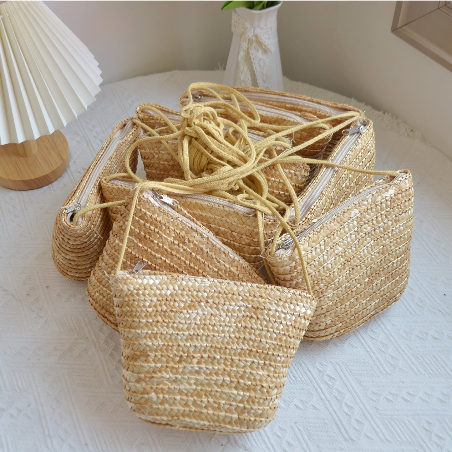 Crossbody Straw Bags For Kids