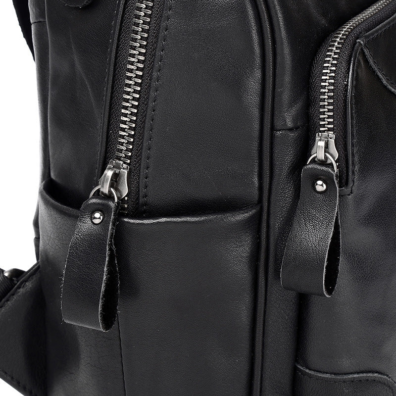 Leather Women Backpack Travel Daypack