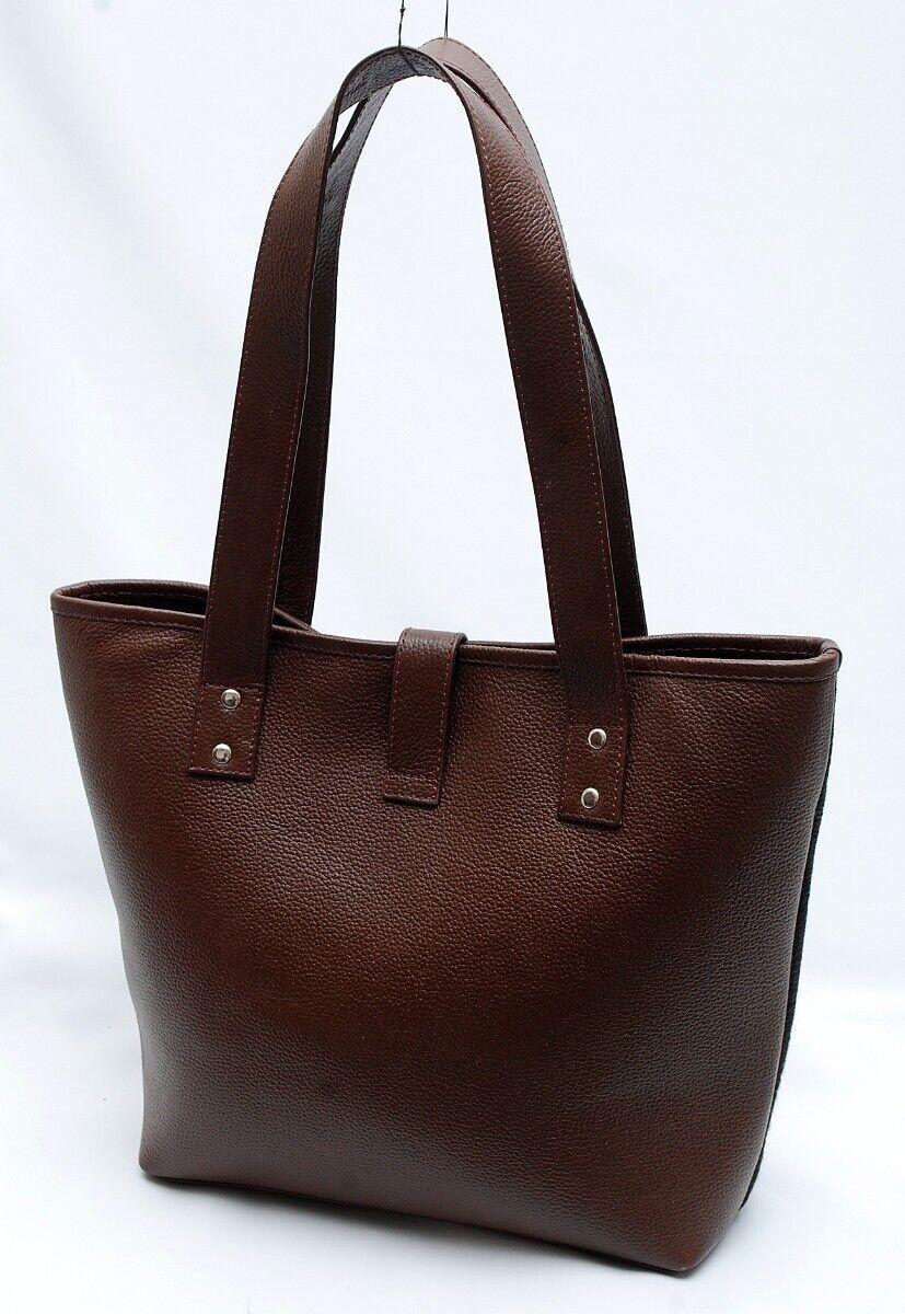 Speckled Hair On Cowhide Tote Purse
