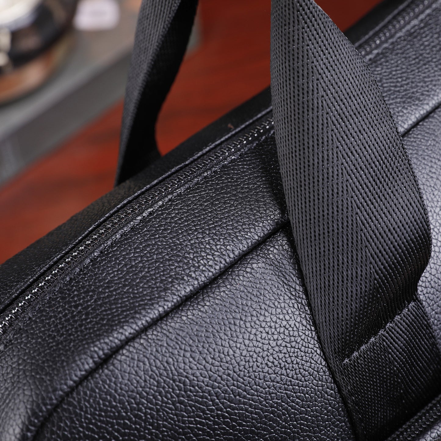 Genuine Leather Office Bag for Men Laptop Business Bag