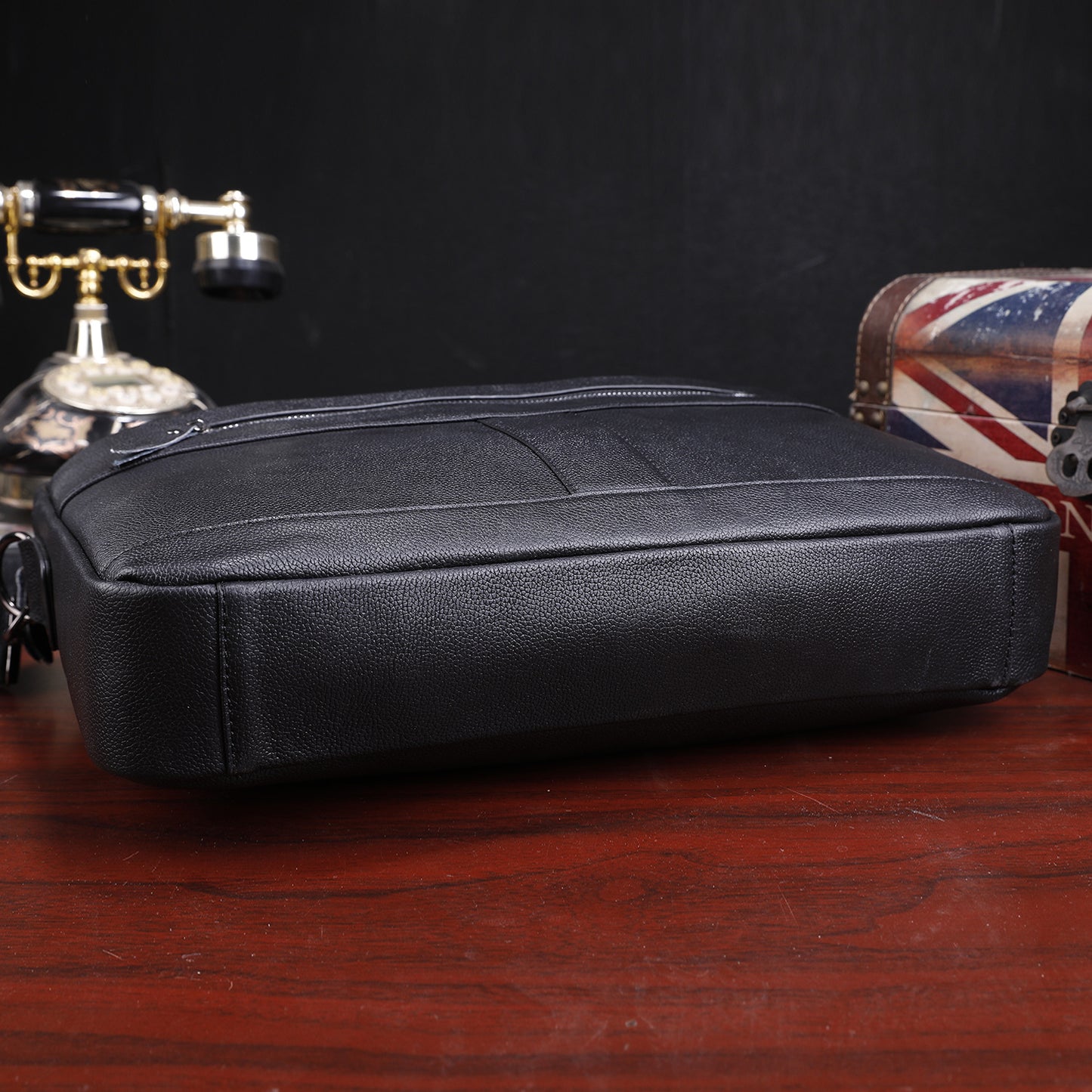 Genuine Leather Office Bag for Men Laptop Business Bag