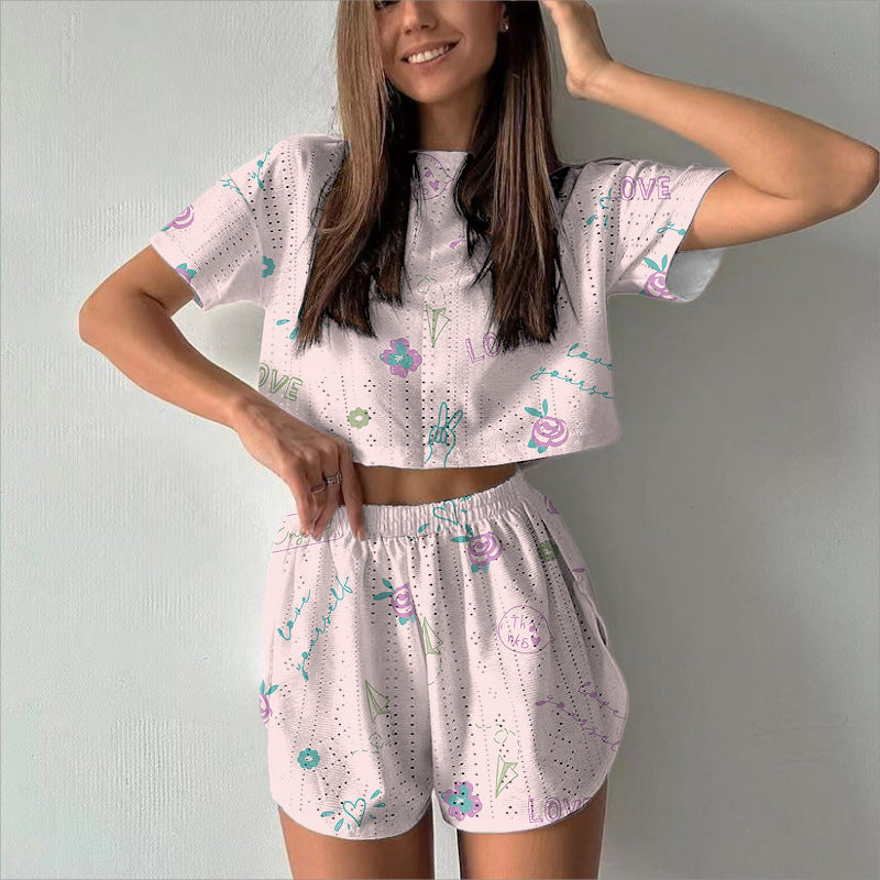Summer Casual Loungewear Set for Women