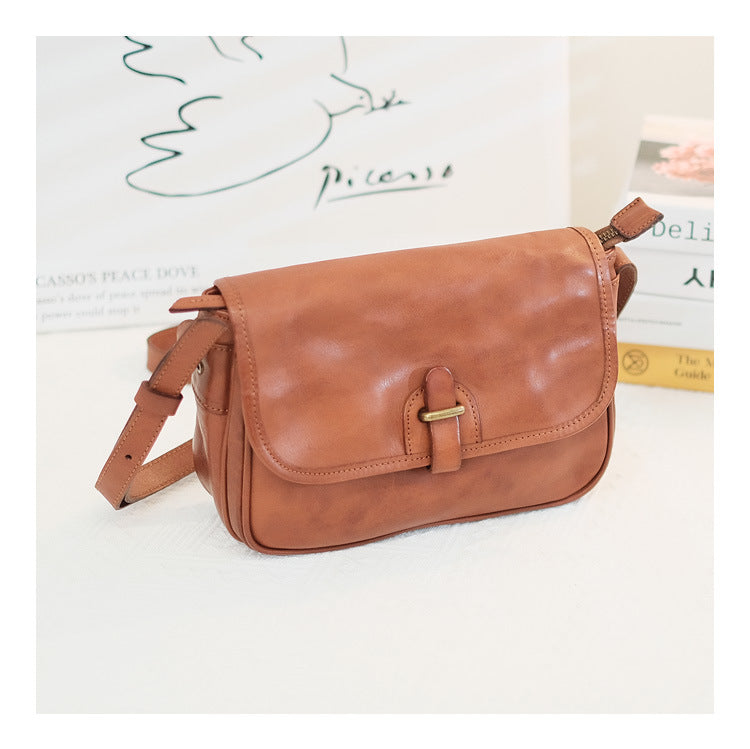 genuine leather women crossbody sling bag