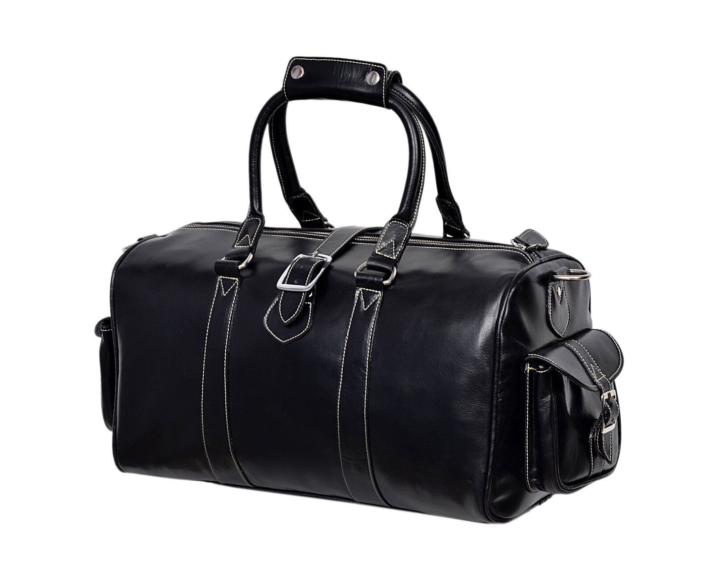 Real custom Leather Duffel Bags