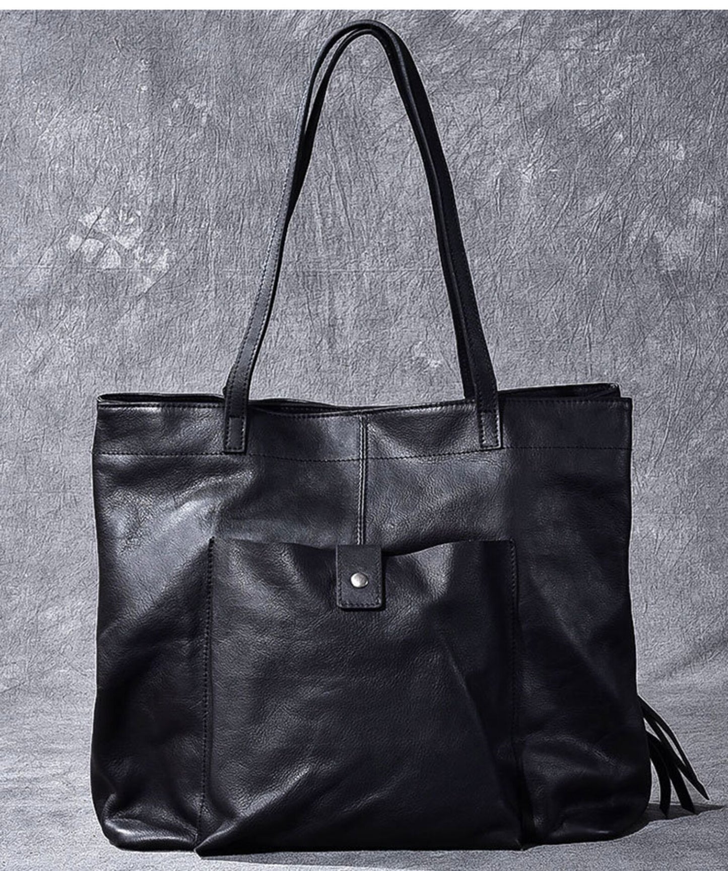 Leather Tote Work and Travel Bag