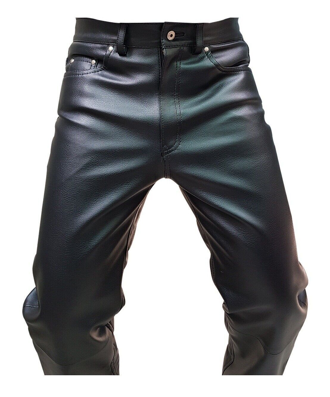 Premium Leather Skin Fit Pant