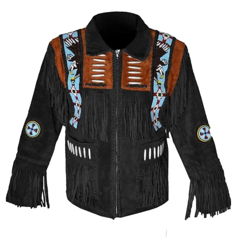 Native America Cowboy Jackets For Men