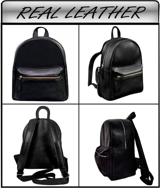 Experience the sophistication of our Genuine Leather Backpack Bag, designed for both men and women. Crafted for comfort and style, this soft leather shoulder fashion bag suits diverse occasions, from office to college and beyond.