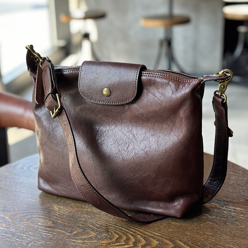 Women Leather Messenger Crossbody Purse