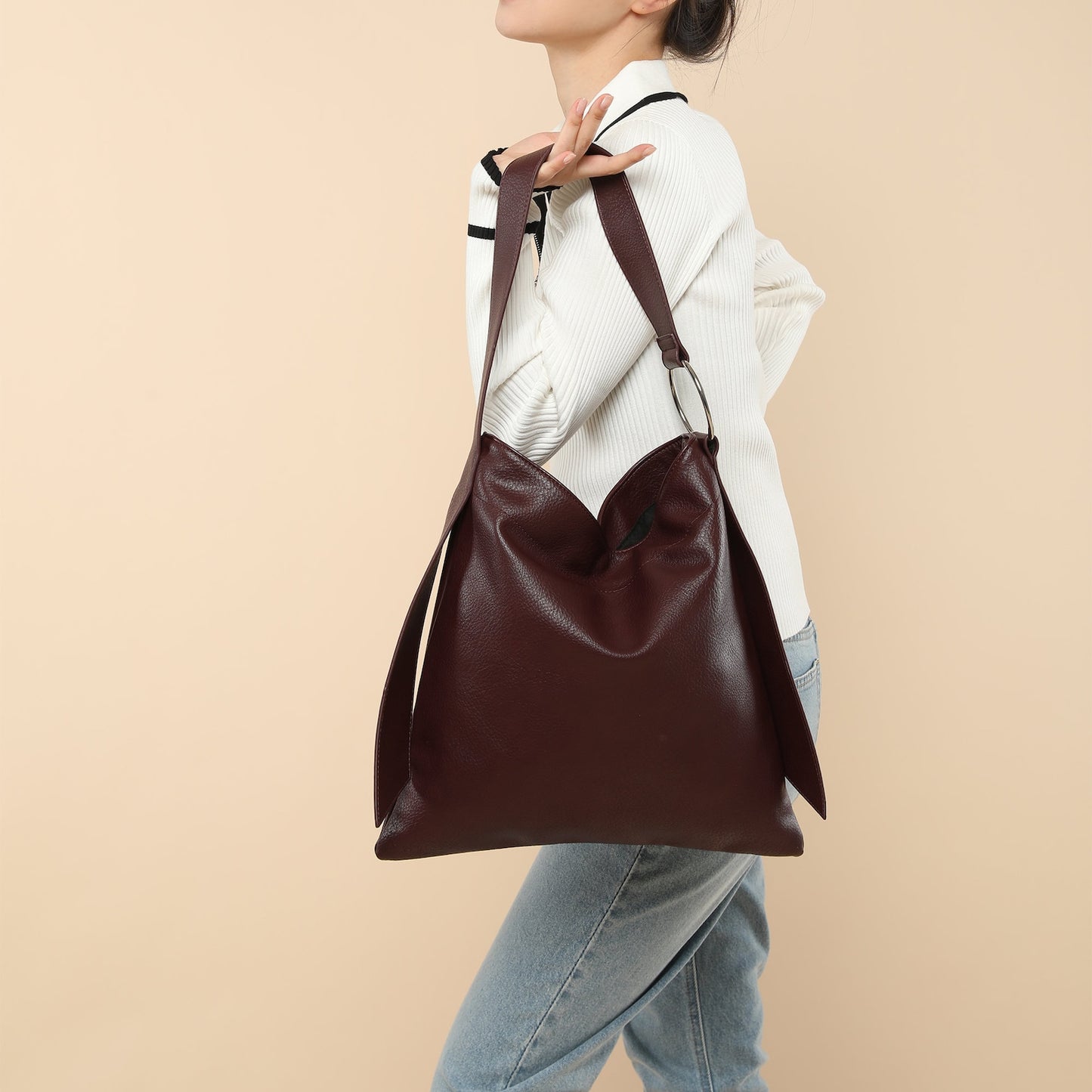 Genuine Soft Leather tote Purse