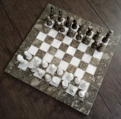 Handcrafted Marble Chess Game Set
