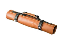 Simple Real Leather Knife Chef Roll Bag