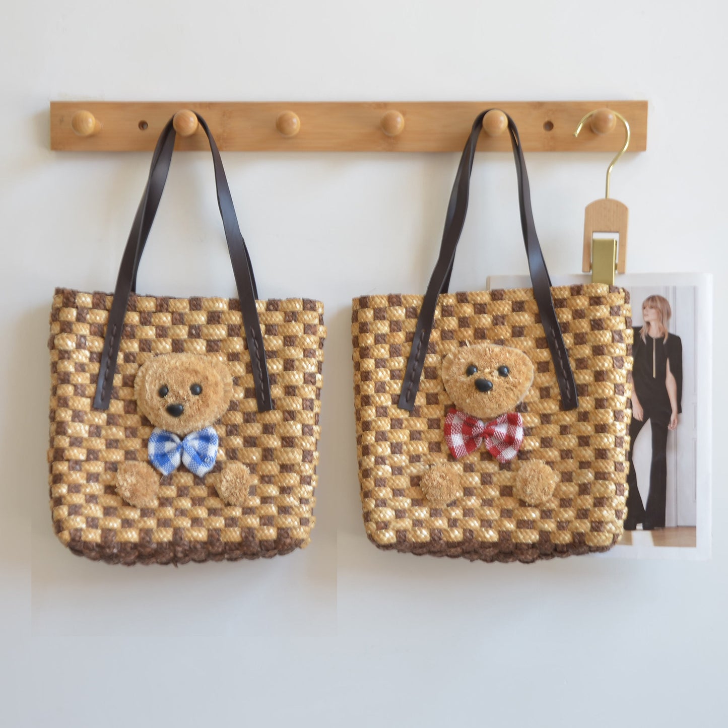 women kids straw handbag summers