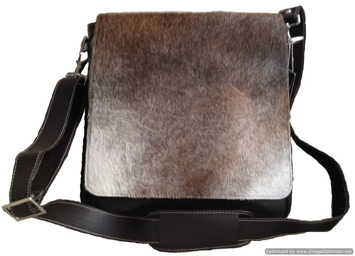 Real Natural Cowhide Crossbody Purse