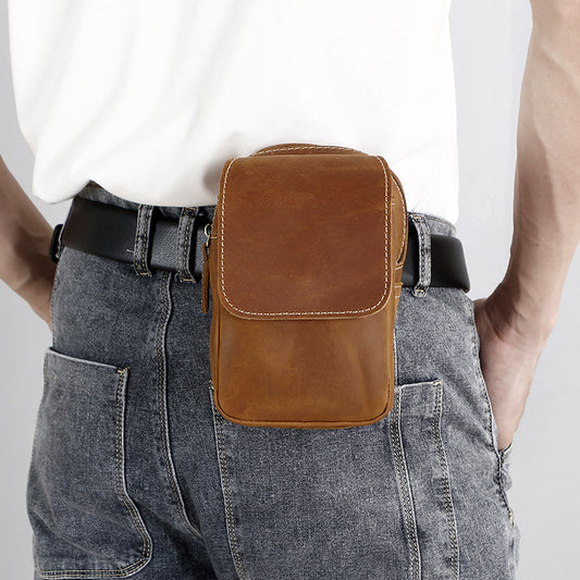 Genuine Leather Waist Bag