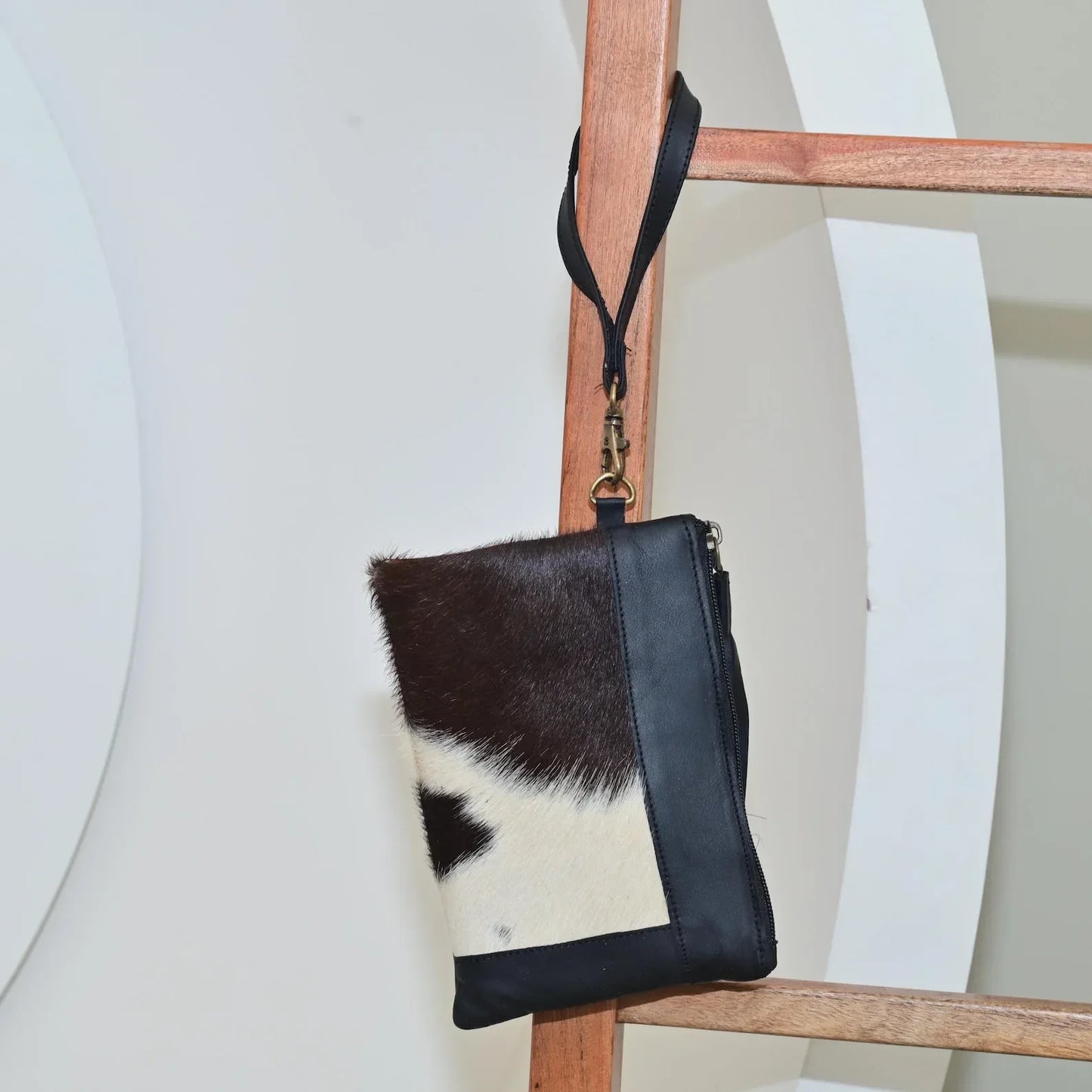 Hair On Cowhide Leather Wallet