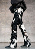 Black White Hair On Cowhide Pants