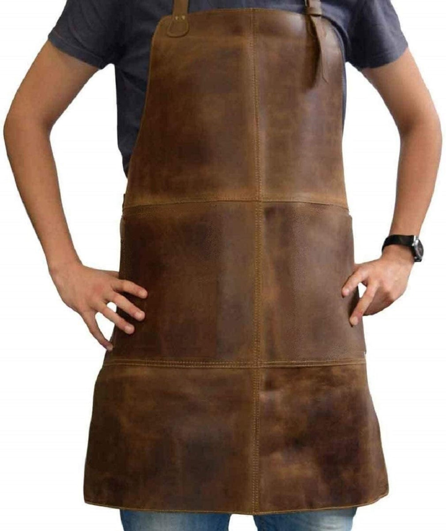 Genuine Leather Butcher kitchen Apron