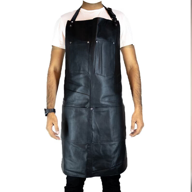 Short Waist Leather Apron