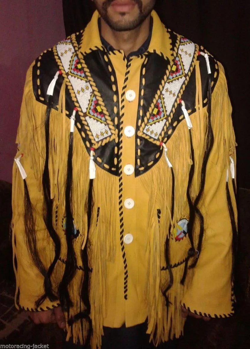 Western Fringed Cowboy Native American Jackets