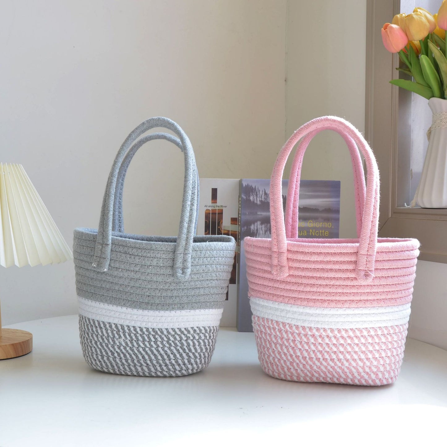 Woven kids Picnic Bag Summer Vacations