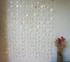 White capiz shell Wall Hanging Nursery Christmas