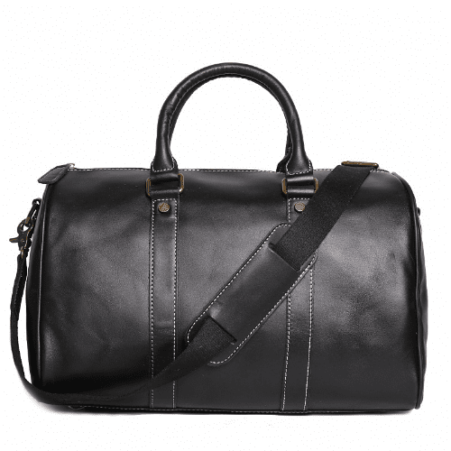 Vintage Men’s Leather Duffel Bag Business & Travel Bag