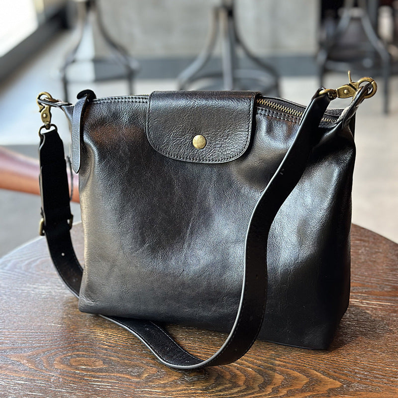 Women Leather Messenger Crossbody Purse