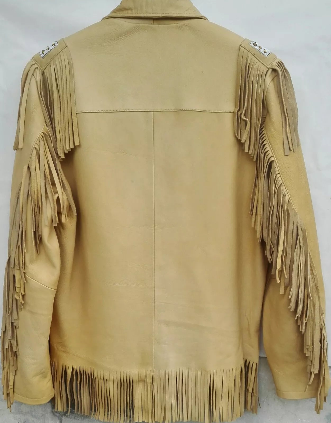 Men's American Western Leather Cowboy Jacket