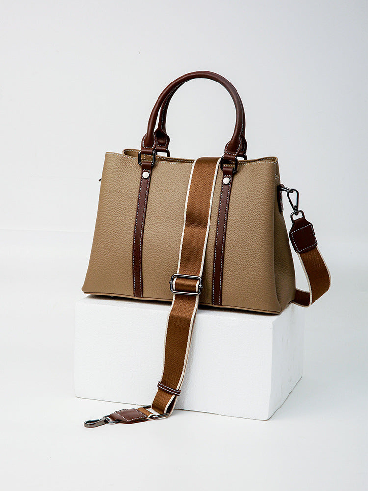women leather cross over purse handbag
