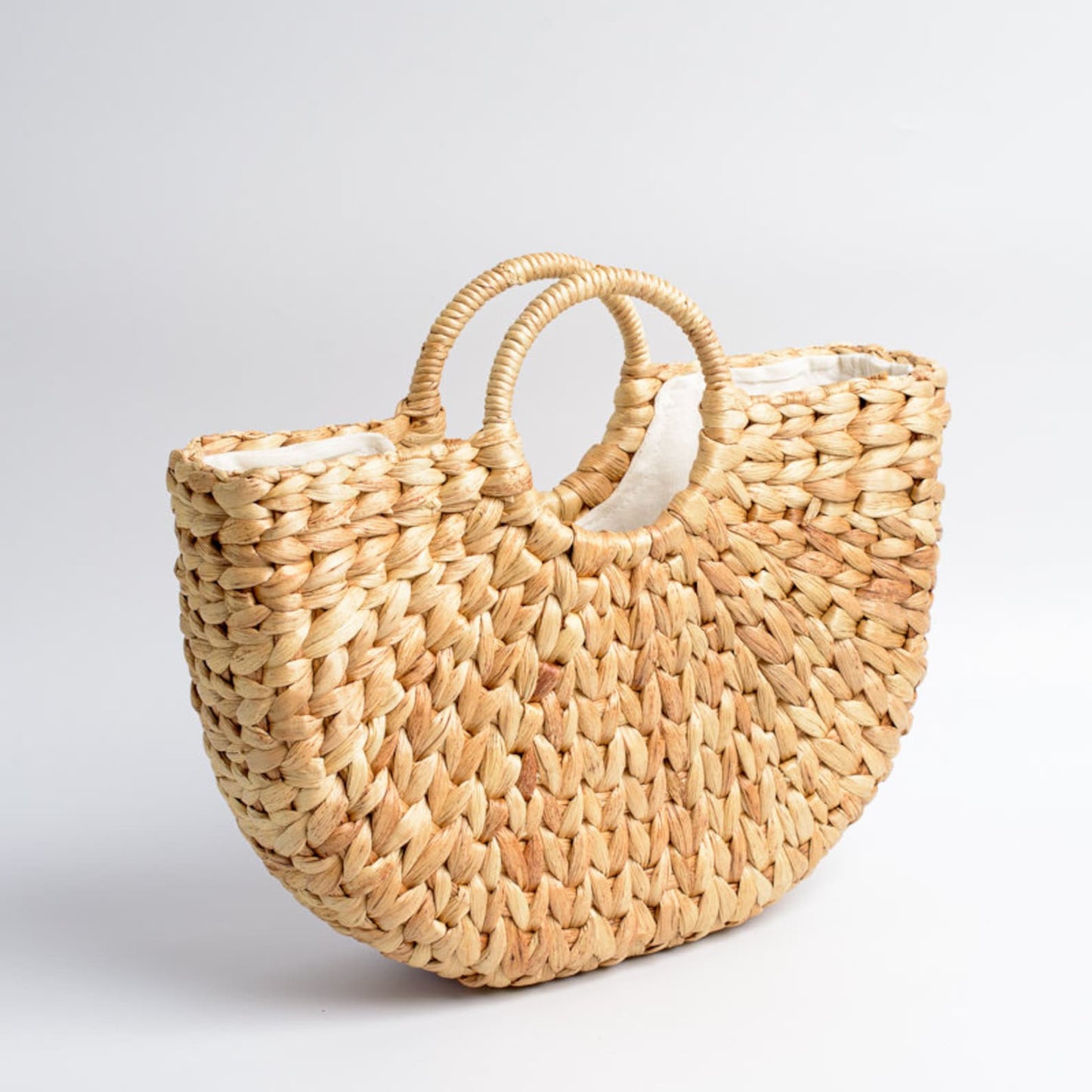 Sea Grass Woven Rattan Basket Bag