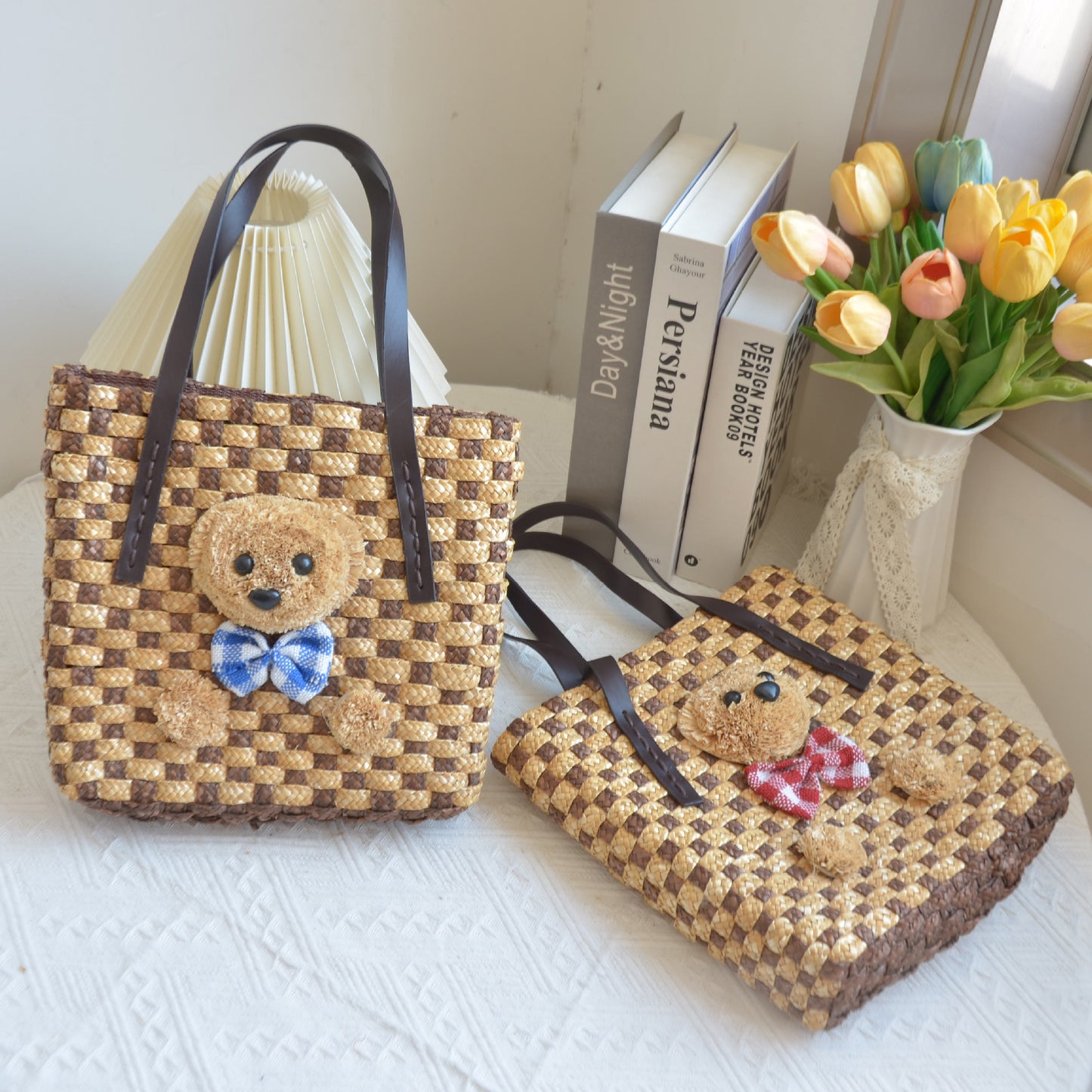 women kids straw handbag summers