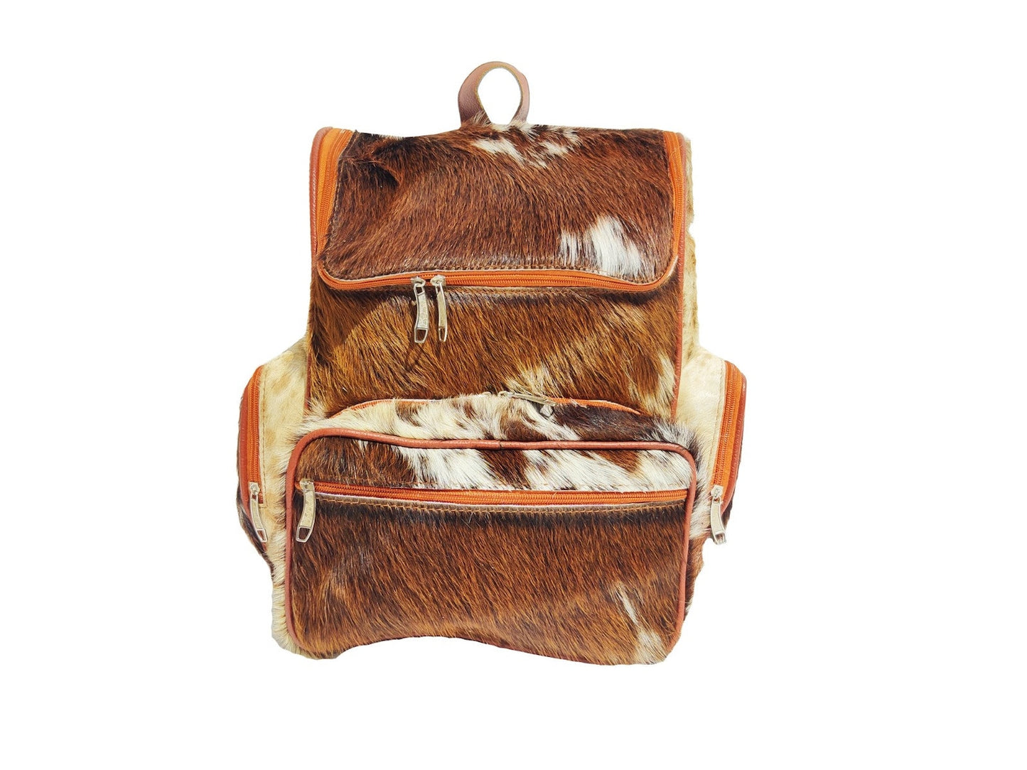 Cowhide Book Backpack