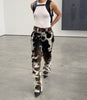 Black White Hair On Cowhide Pants