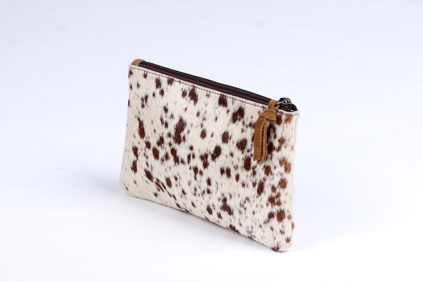 Handmade Ladies Wallet Clutch Purse Cowhide Clutches With Tassel