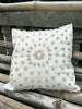 Minimalist Boho cushion with intricate Tumanggal pattern.