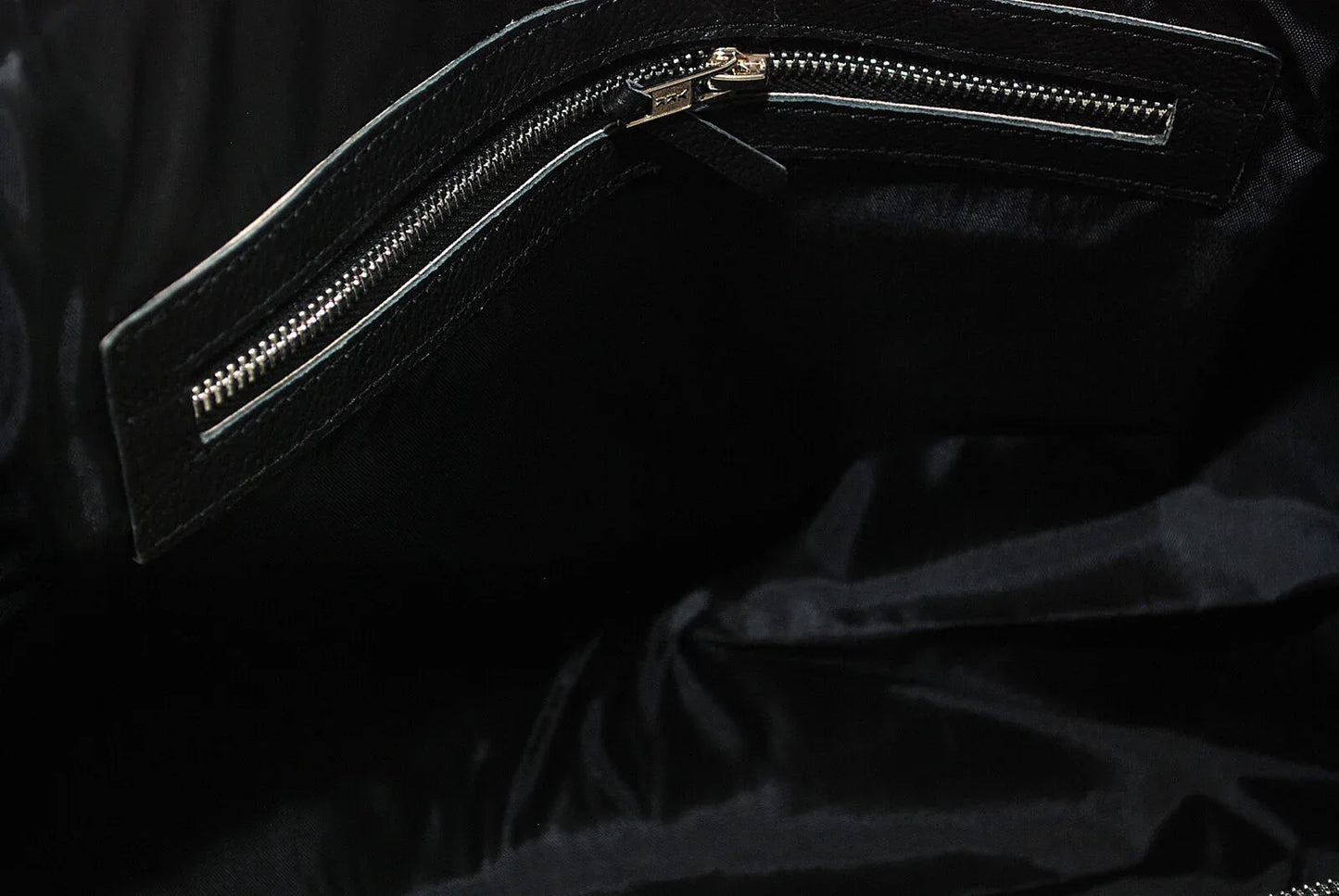 Cow Fur Weekender Duffle Bag Black White