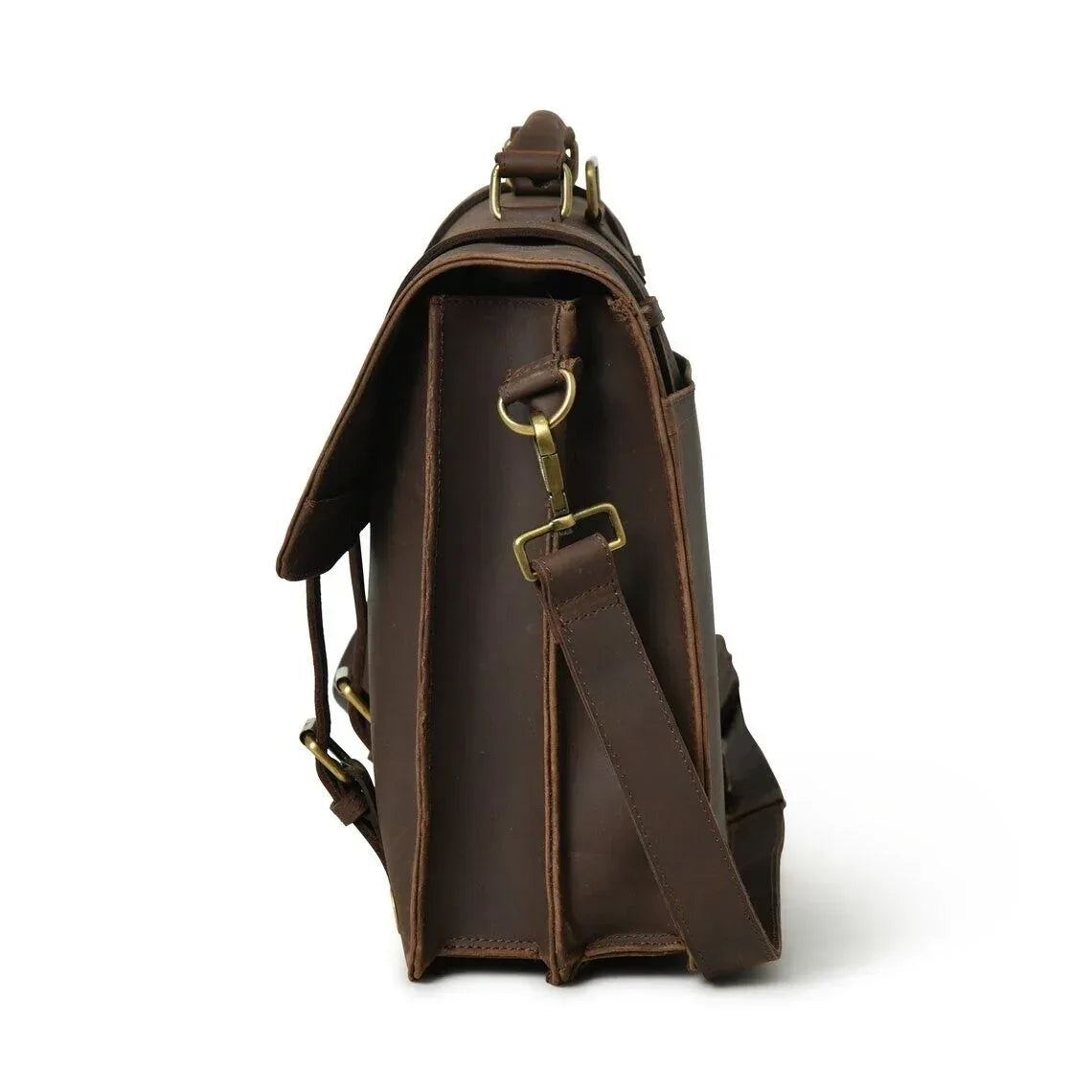leather briefcase leather messenger bag
